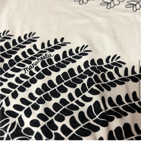 Manuhealii Tunic Mini Dress Size XS Haole Koa Print Hawaiian - Picture 7 of 13